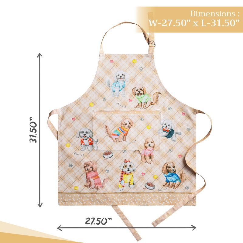 Tablier 100% coton Maison d 'Hermine