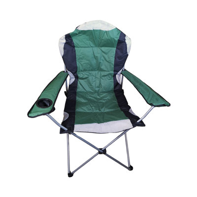 Bulkley Luxury Padded High Back Folding Outdoor / Camping / Fishing Chair