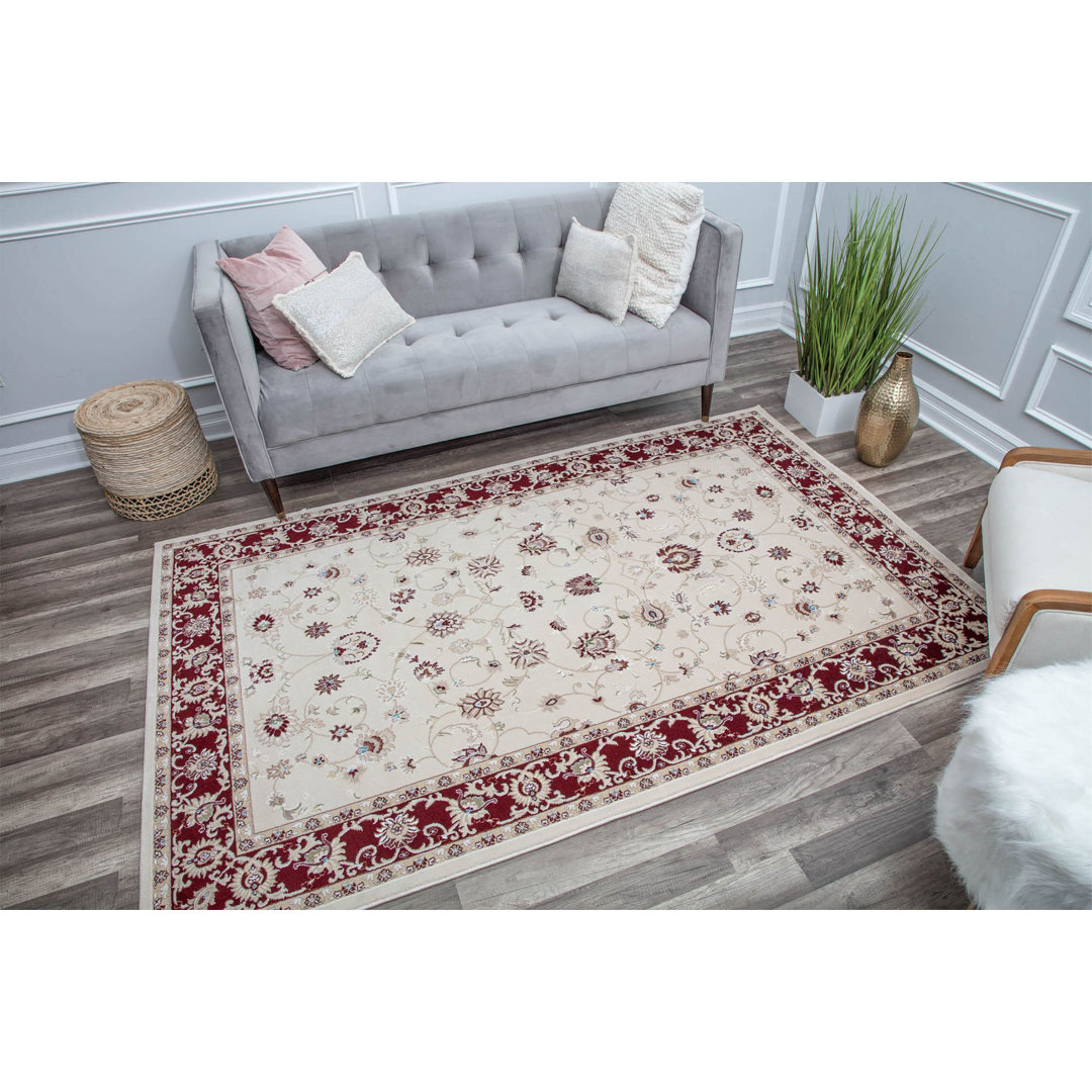Arliz Oriental Beige Area Rug Lark Manor™ Rug 