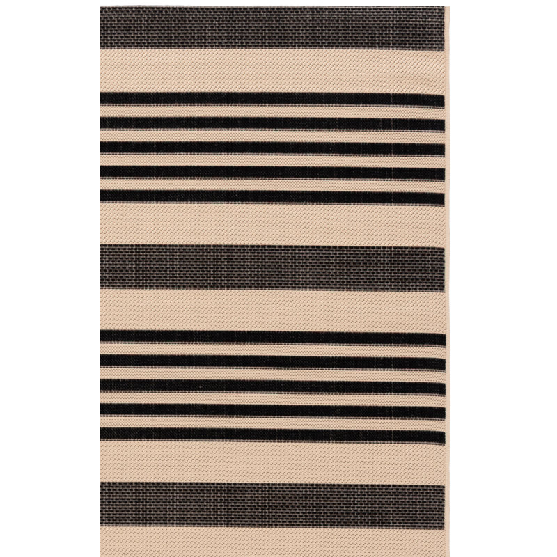 Candelo Performance Striped Mat, Tapis de couloir 2 pi 3 po x 10 pi