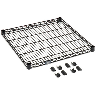 Stotfold Black Epoxy Wire Shelf