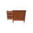 Wickerweave Seadrift Rattan Narrow 3-Drawer Solid Wood Nightstand