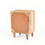 Table de chevet en bois naturel