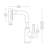 Lefton Single Hole Bathroom Faucet With 2 Water Modes, Pull-out Liftable Vanity Sink Faucet For Bathroom And Laundry Room, BF2209-107634909