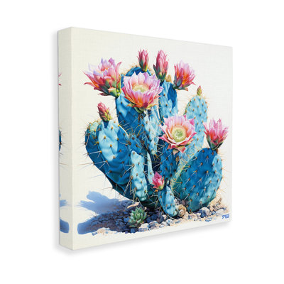 Art mural Prickly Cactus Blossoms, par RB