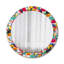 Huldar Glass Flat Wall Mirror