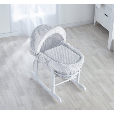Moses Basket with Bedding with Mattress