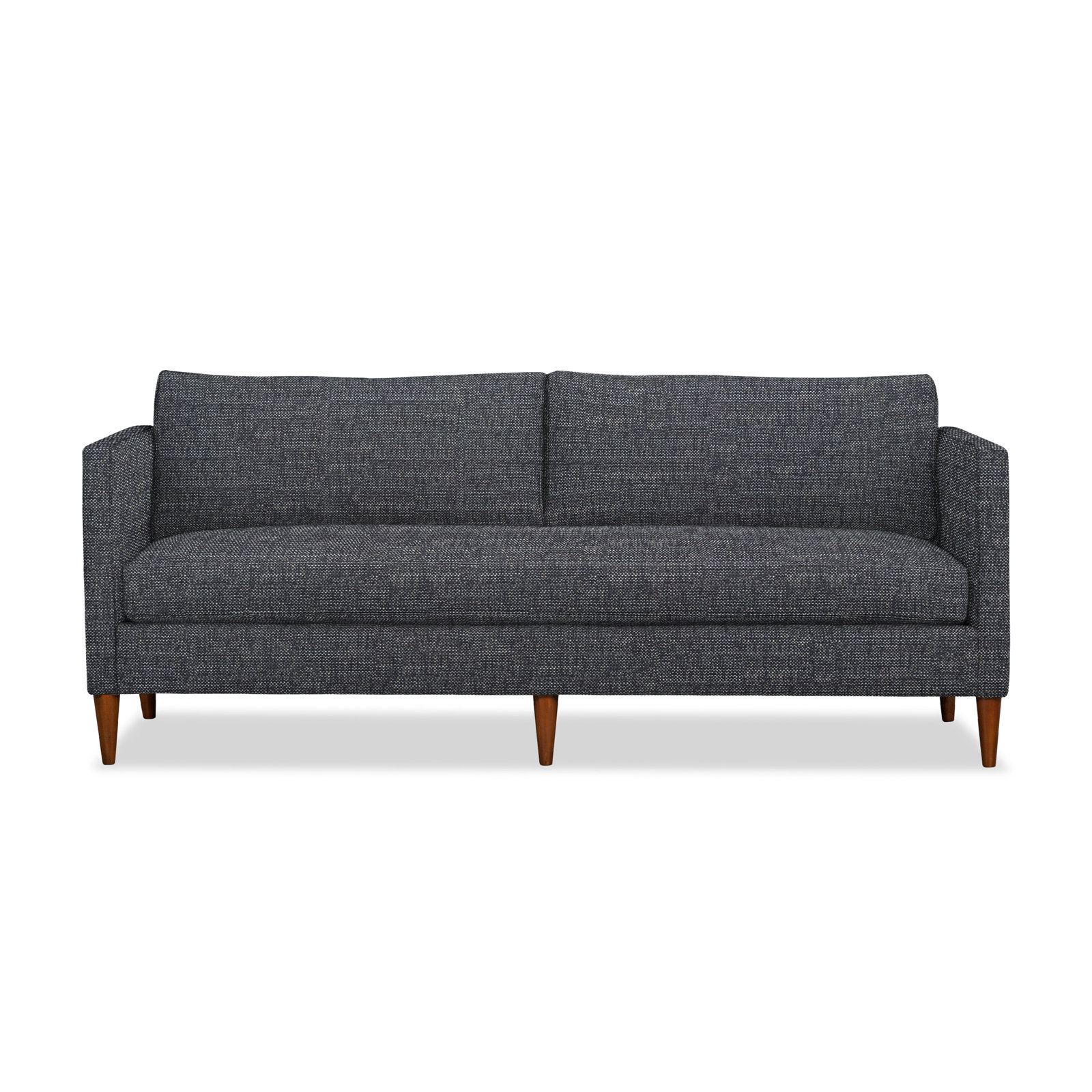 Clifford 87'' Sofa, Nomad Indigo Performance Chenille
