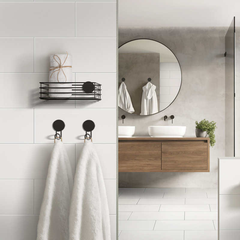Panier de douche autocollant NO DRILL 3M 