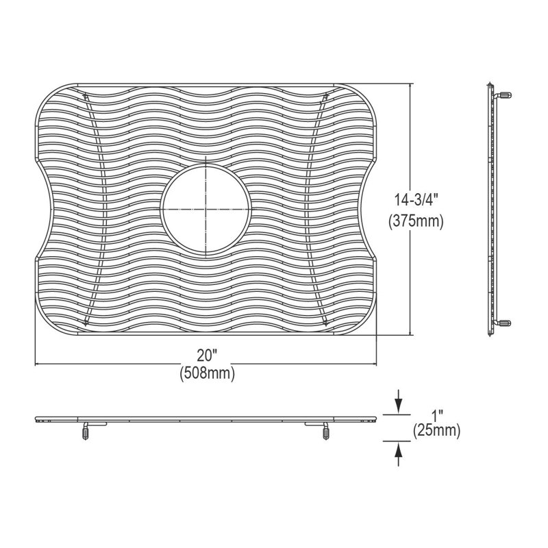 15" x 20" Sink Grid