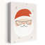 Cozy Christmas Santa Minimalist Abstract Contemporary Pine Winter Wall Art Print 1 Piece Wrapped Canvas Wall Art-2135390278