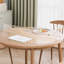 PVC Table Protector Round Clear Plastic Desk Protector-307098346