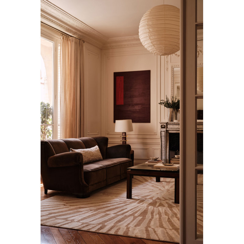 The Rug Company X Winch Design Ammonite Natural Area Rug, Rectangle 12' x 18'