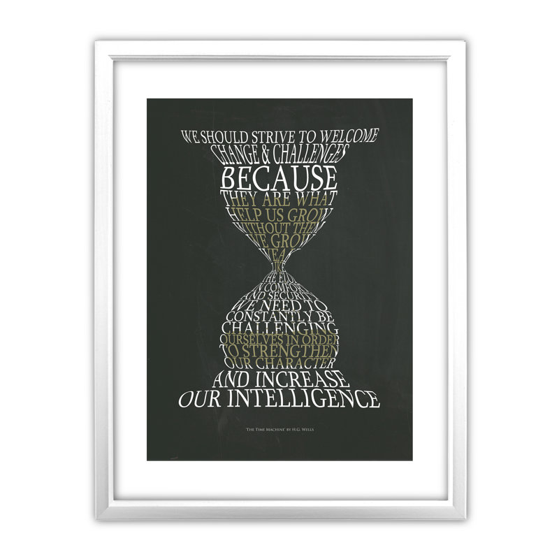 Single Picture Frame Print, White
