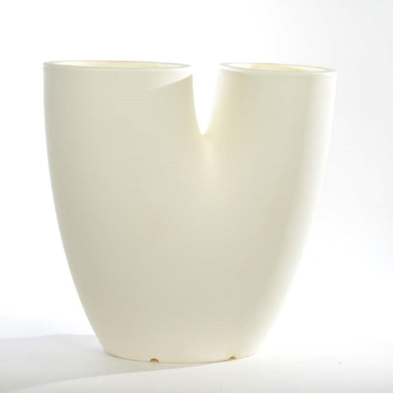 Flowerpot Bilobo, White