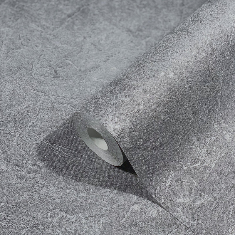 Rouleau de papier peint texturé Textures Collection, Gris