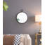 Miroir rond en fer