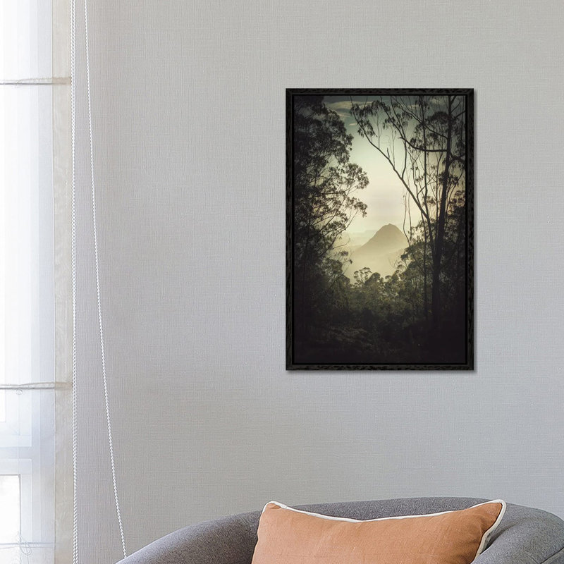 Japanese Estampe II by Annabelle Chabert - Gallery-Wrapped Canvas Giclée on Canvas, 66.04 cm H x 45.72 cm W, Black Framed