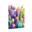 Plantes et fleurs, impression de cactus coloré aquarelle-918242325