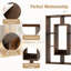 Olna 60 cm W Geometric Bookcase-1978763809