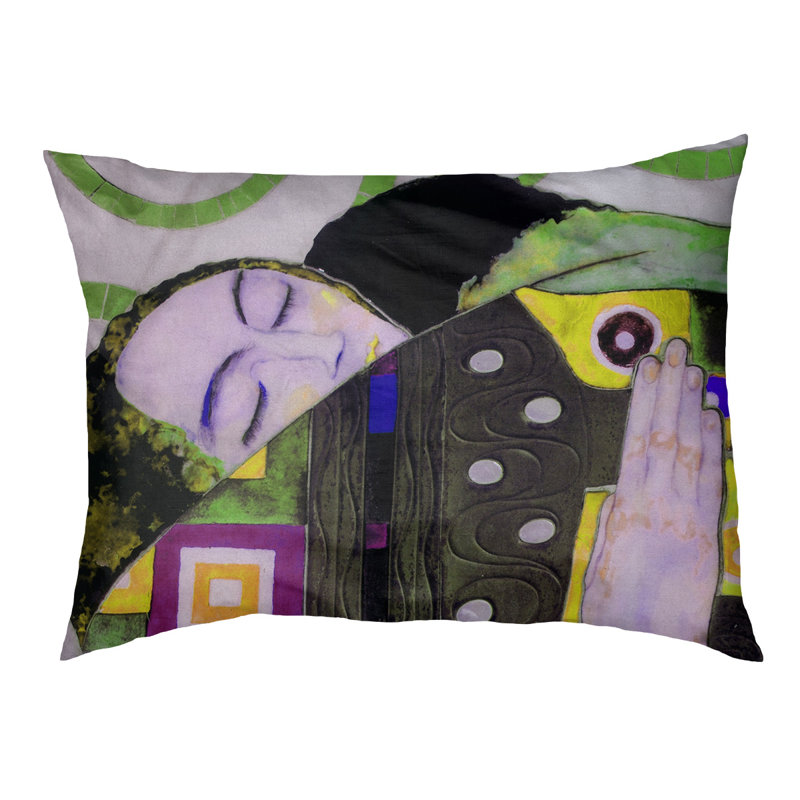 Coussin Carlile, Petit (L 29,5 po x l 19,5 po), Vert