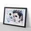 Elvis Presley Stars in Abstract - Picture Frame Painting Print-55725439-55725435
