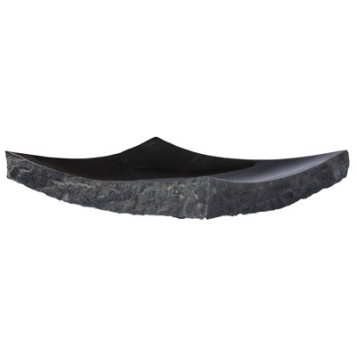 Grand lavabo vasque rectangulaire en granite Zen