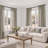 Linen Back Tab Curtains,Light Filtering Curtain, Thick Linen Textured Semi Sheer Drapes(Set of 2,With Hooks)-1809414765-1780285708