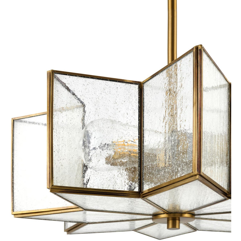 Luminaire suspendu Hojan, Laiton