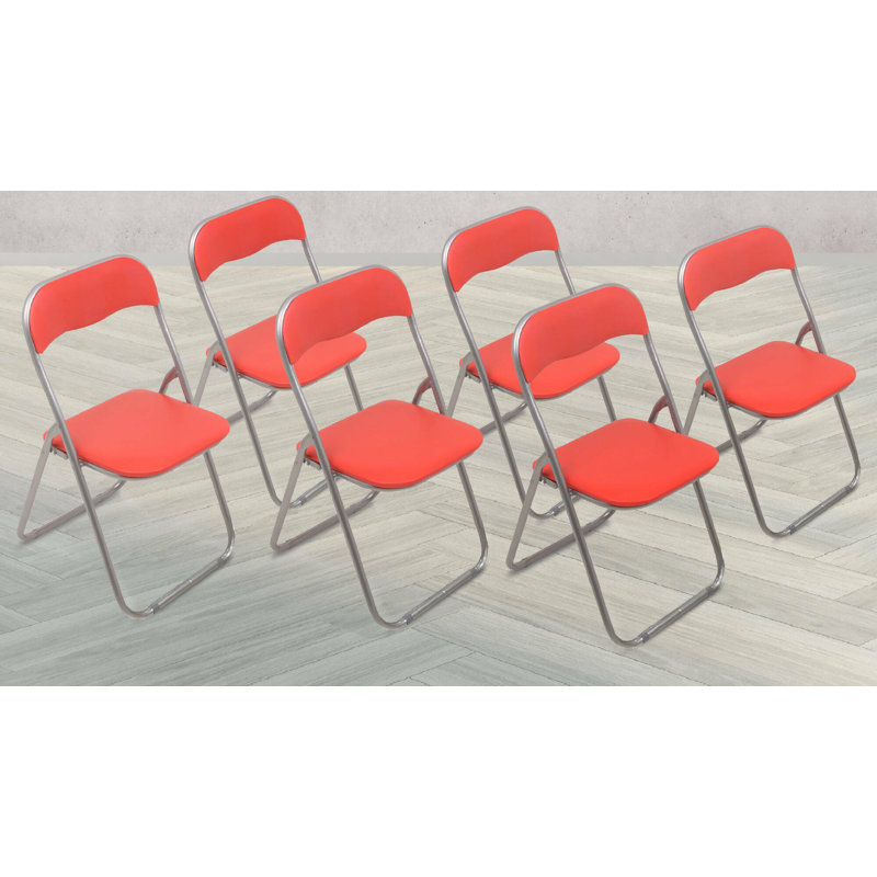 Huchinson Aluminium Padded Office Folding Chairs Folding Chair Set