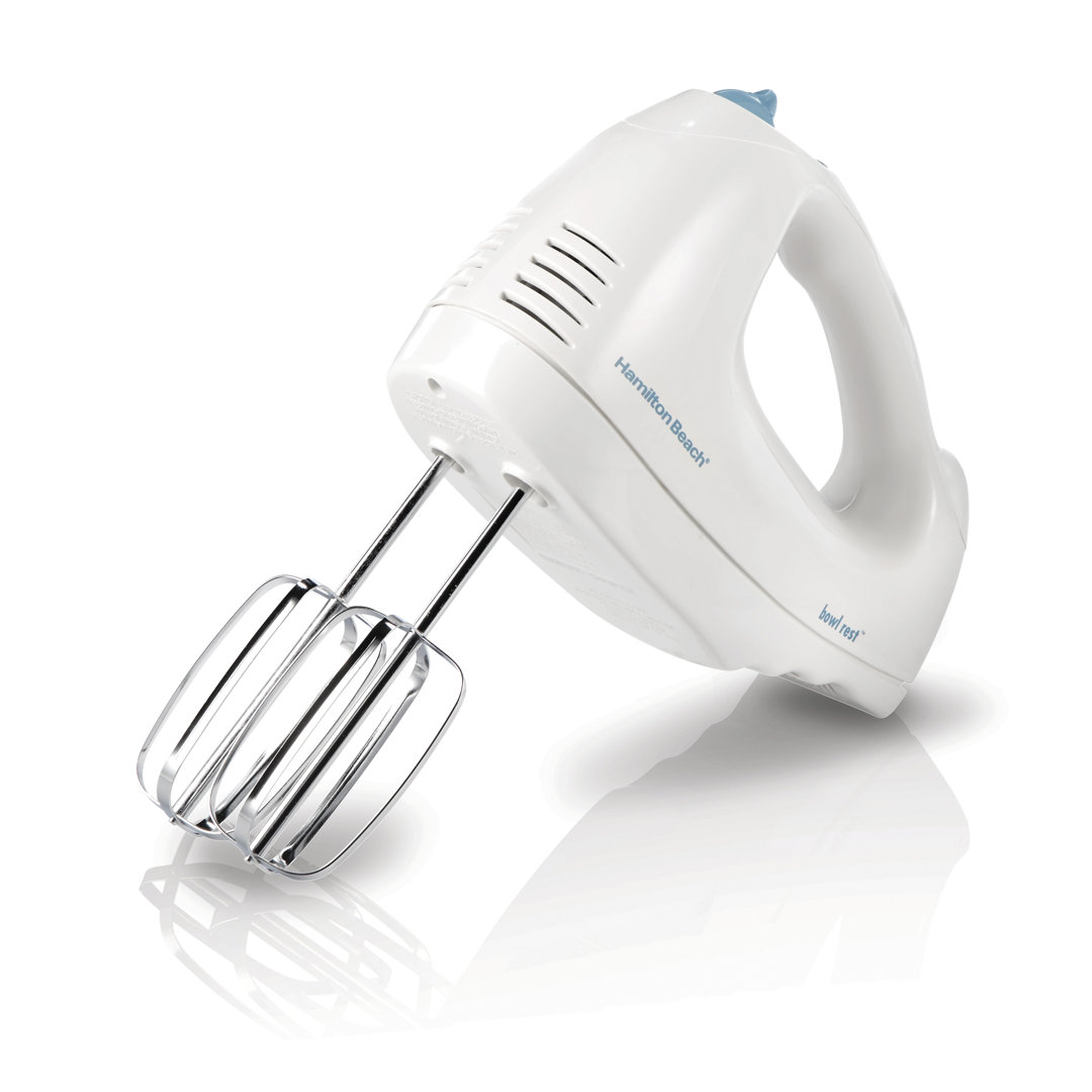 Hamilton Beach® Hand Mixer 6 Speeds White Hamilton Beach