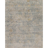 Paradise Handmade Silk and Wool Area Rug
