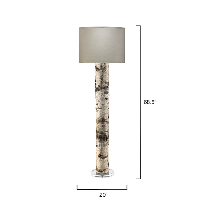 Lampe sur pied 69 po Diamonte