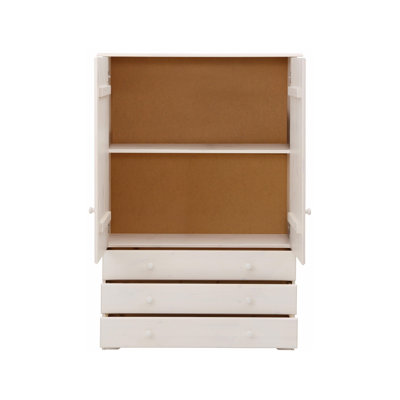 Rolla 2 Door Solid Wood Wardrobe