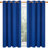 Thermal Insulated Room Darkening Grommet Curtain Panels (Set of 4)-106667200-106667190