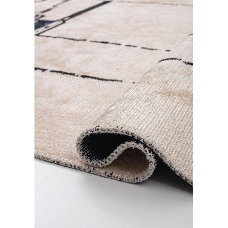 Rapture Abstract Area Rug, Rectangle 6'7" x 9'10"