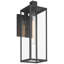 Fixation murale d'extérieur Augusta - 22,5 po - Finition noire-2122870309