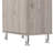 Bay Area Pantry, Two Door Cabinets, One Drawer, Four Adjustable Metal Legs-833456834