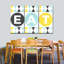 «Eat On Canvas», ensemble de 3 pièces-587503012