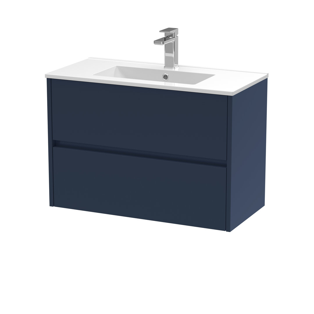 Havana 800 mm Single Vanity with Drop In Basin
