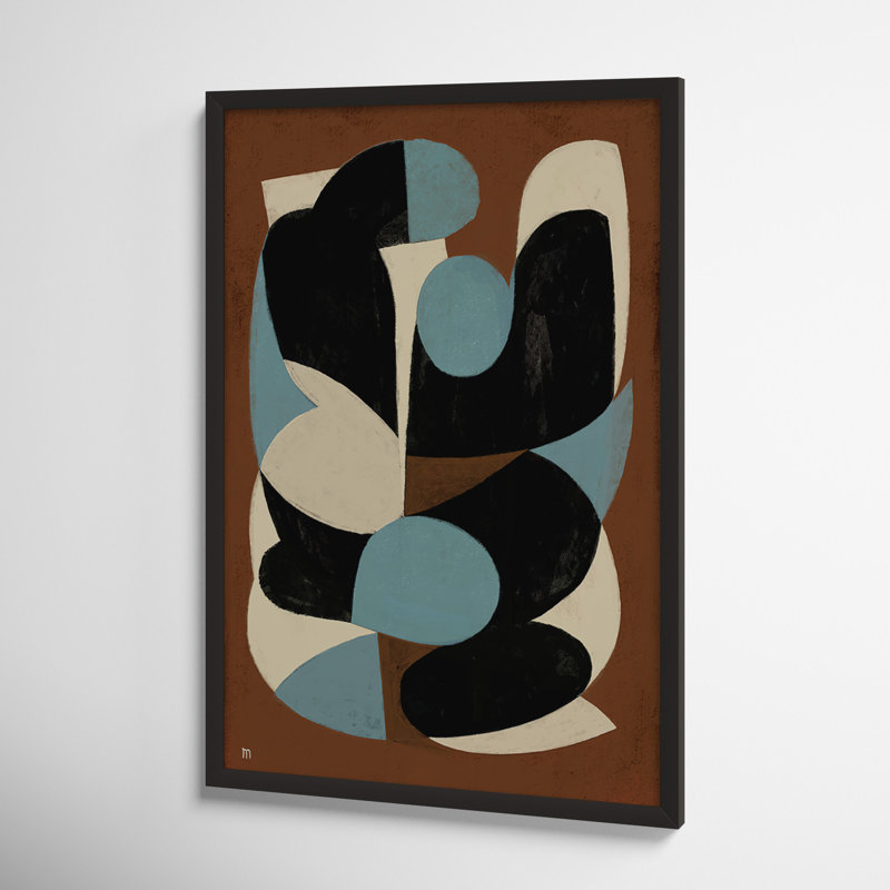 So What by StudioM, Black Framed, 38" H x 26.5" W x 1.25" D