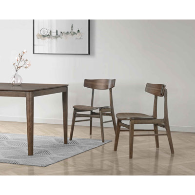 Ensemble de chaises en bois massif Bristol (ensemble de 2)