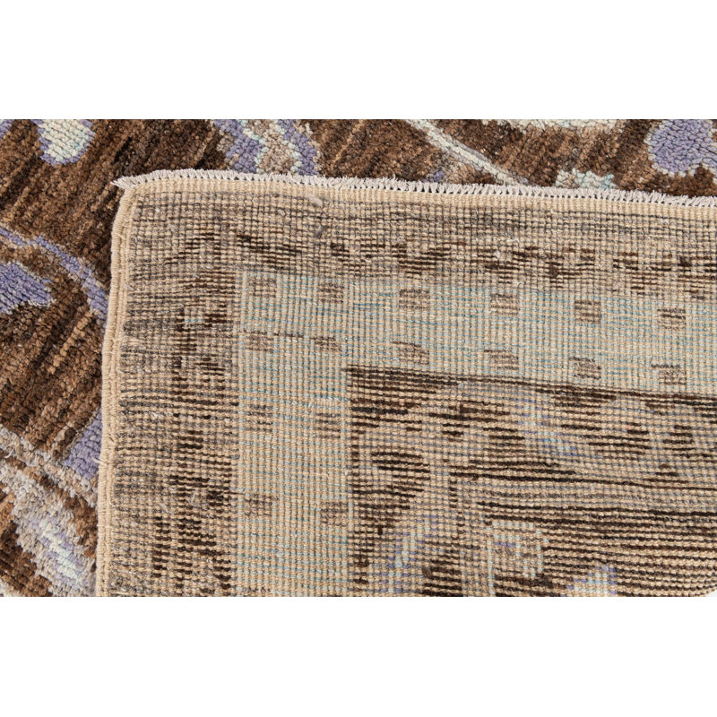 Tapis brun foncé Kalmanovitz
