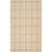 Adella Rectangle Pittsburg Plaid Handmade Flatweave Wool/Viscose Area Rug in Light Brown/Beige-1213302491