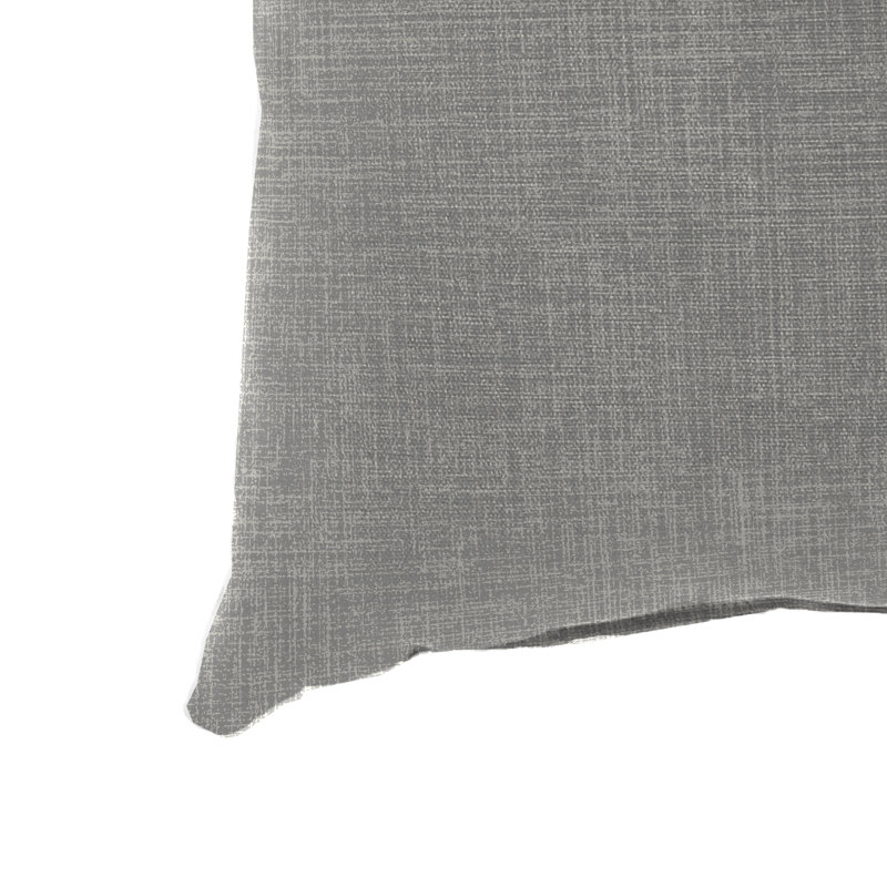 16" x 16" Outdoor Throw Pillow, Gray