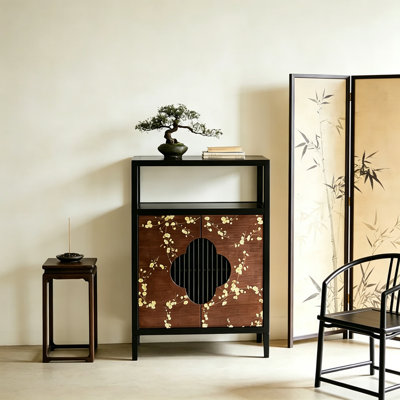 Vintage Clover Accent Cabinet