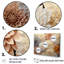 Minimalisme, maman, peinture en beige, ensemble d'art mural «Mums»-107759458-107759463