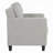 Royi Accent Chair, Track Armrest, Fabric Seat W Tufted Backrest-112302855