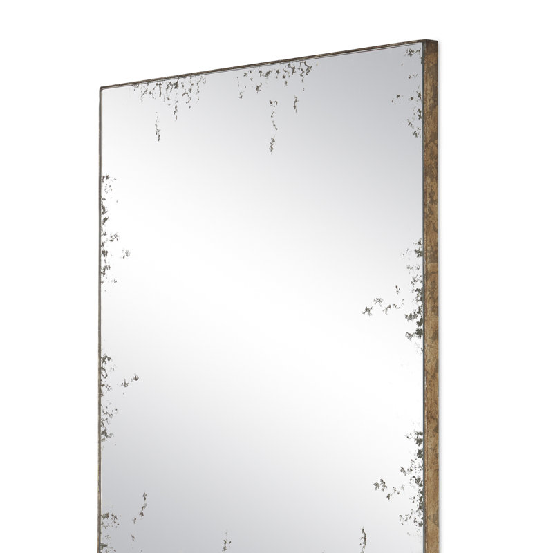 Rene Metal Wall Mirror, 34" H x 24" W