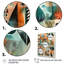 «Green and Orange Abstracted Vistas», impressions d'art abstrait paysage-91591760-91591718